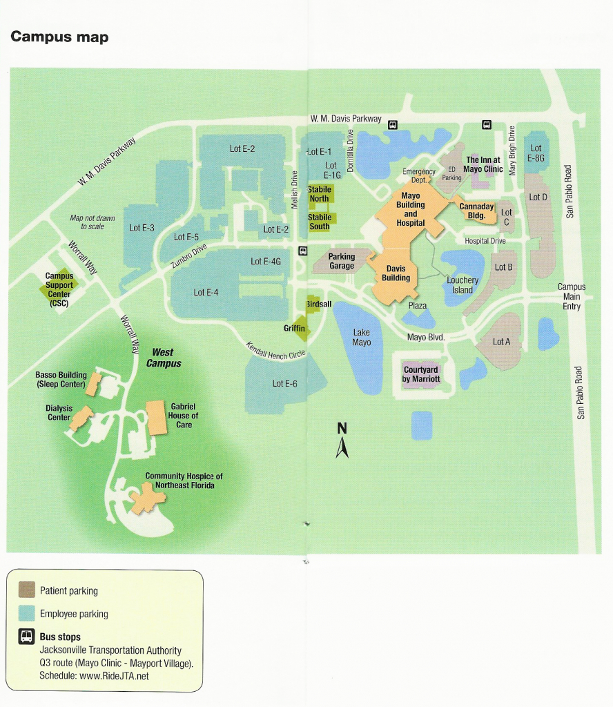 Mayo Clinic Florida Campus Map | Mayo Clinic In Florida | Campus Map - Mayo Clinic Jacksonville Florida Map