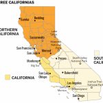 Measure Splitting California Into Three Makes It To Ballot   Where Is San Francisco California On Map