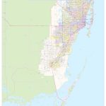 Miami Dade County Map, Florida   Map Of Dade County Florida