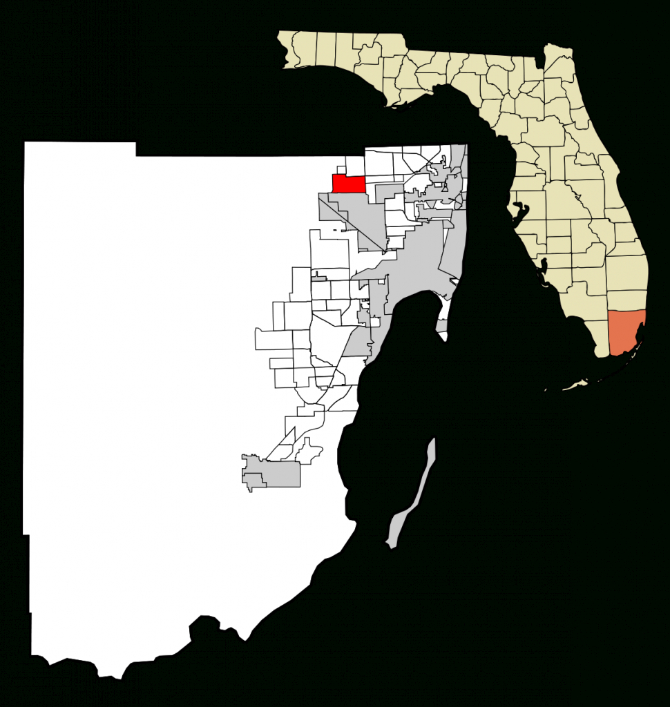 Miami Lakes, Florida - Wikipedia - Miami Lakes Florida Map