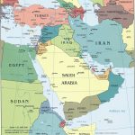 Middle East Political Map, Middle East Country Political Map,middle   Printable Map Of Middle East