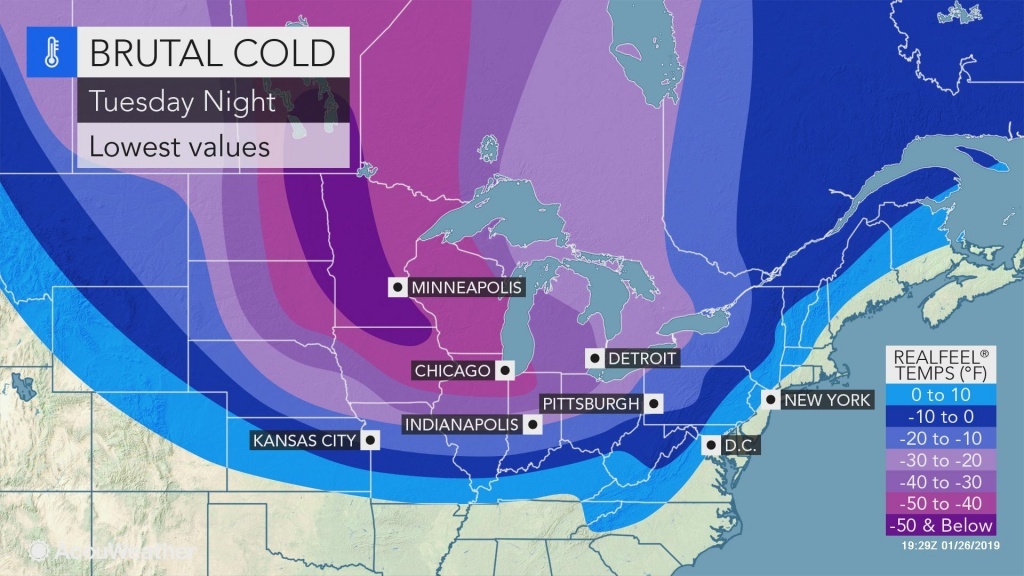 Midwestern Us Braces For Coldest Weather In Years As Polar Vortex - Texas Radar Map