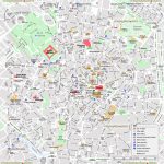 Milan Map   Central Milan Attractions Printable Map Showing Top 10   Printable Map Of Milan City Centre