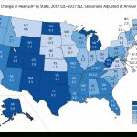 Minnesota's Economy Grew More Slowly Than 43 Other States In The   Us Quarter Map Printable