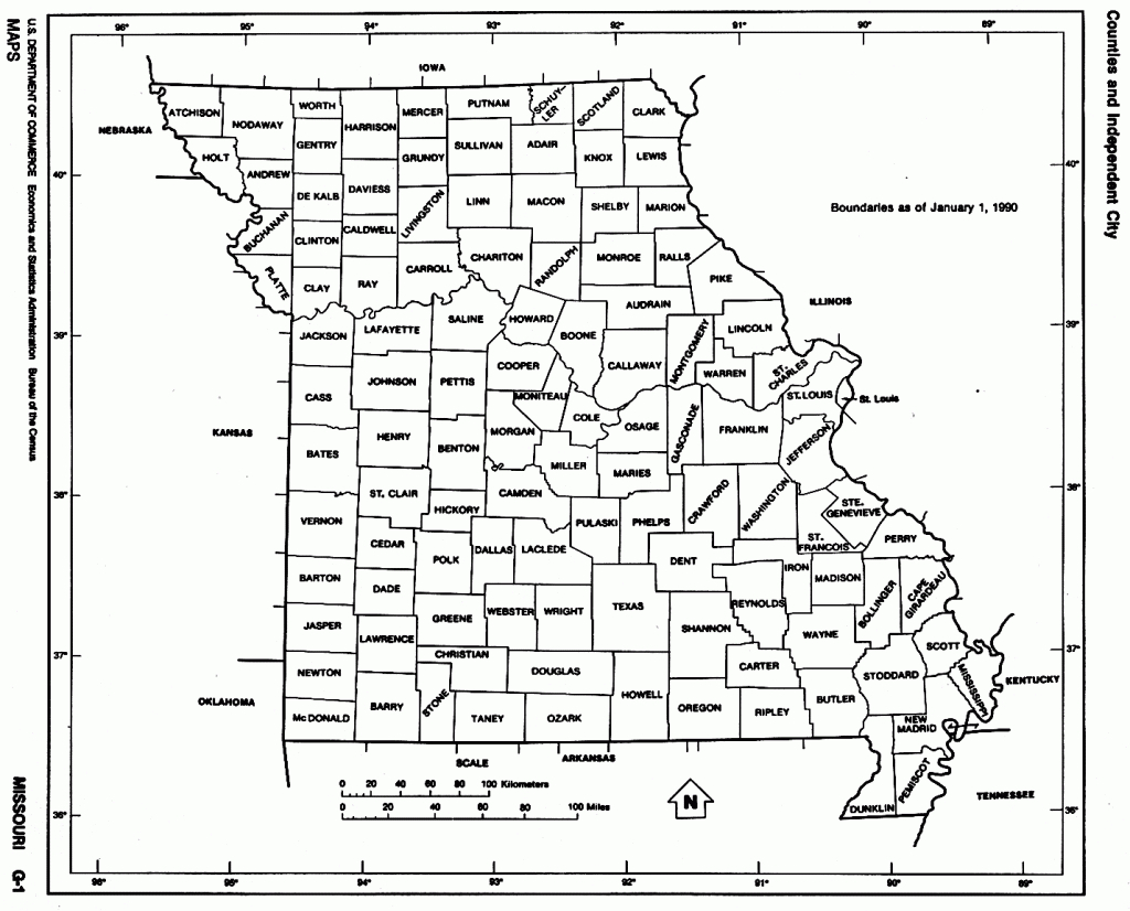 Missouri Maps - Perry-Castañeda Map Collection - Ut Library Online - Texas County Mo Property Map