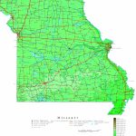 Missouri Printable Map   Printable Blank Map Of Missouri