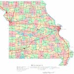 Missouri Printable Map   Printable State Maps With Cities