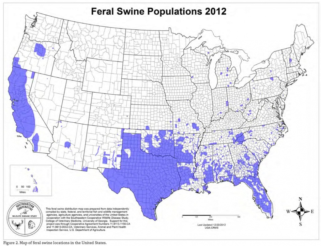 Missouri Wild Hog Crisis - North American Wildlife And Habitat - Florida Wild Hog Population Map