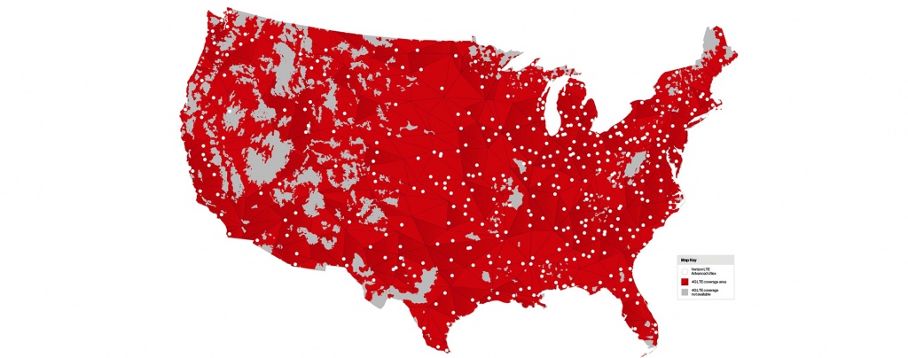 Mobile Users In 461 Markets Today Get 50% Faster Peak Speeds At No - Verizon 4G Coverage Map Florida