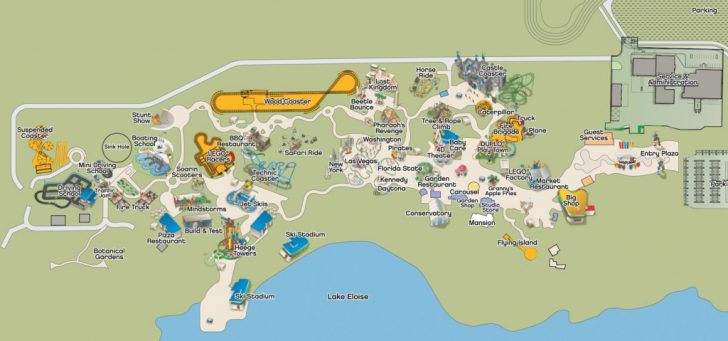 Legoland Florida Map
