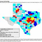 More Than 4,000 People Have Had The Flu In Texas So Far   Texas Flu Map 2017