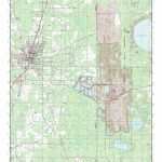 Mytopo Starke, Florida Usgs Quad Topo Map   Starke Florida Map