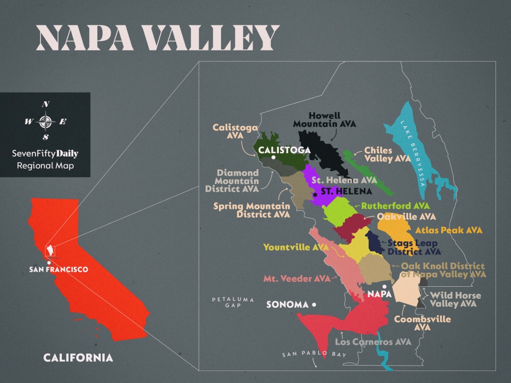 Napa Valley | Sevenfifty Daily - Where Is Yountville California On The Map