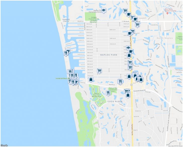 Map Of Naples Florida And Surrounding Area