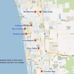 Naples Golf Communities Map   Pelican Bay Florida Map