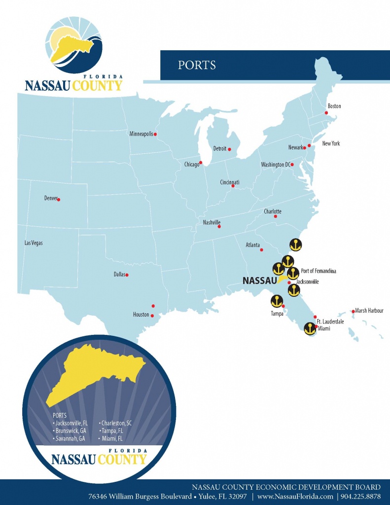 Nassau County - Nassau | County | Florida | Maps - Yulee Florida Map