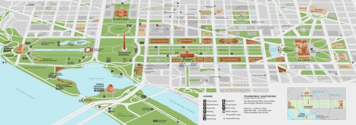 Printable Map Of Dc Monuments