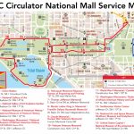 National Mall Route   National Mall Map Printable