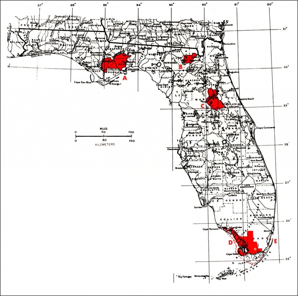 National Parks Florida Map And Travel Information | Download Free - National Parks In Florida Map