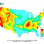 Nearly Half Of Americans Exposed To Potentially Damaging Earthquakes   Usgs Earthquake Map California