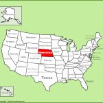 Nebraska Location On The U.s. Map   California Map With States