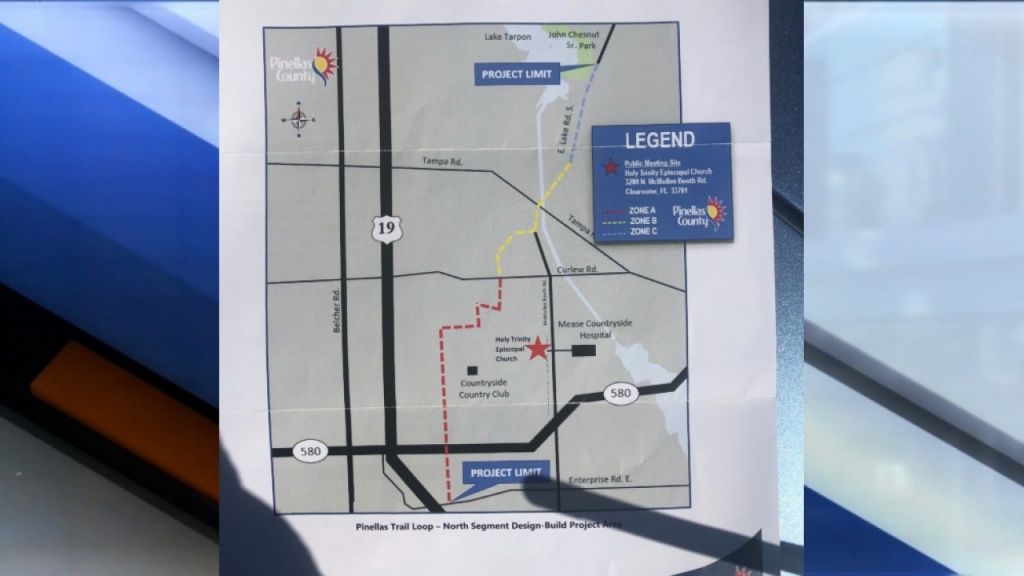 Neighbors Say They Don&amp;#039;t Want To See The Pinellas Trail Extension In - Pinellas Trail Map Florida