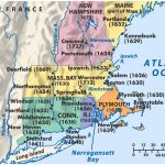 New England Political Map And Travel Information | Download Free New   Printable Map Of New England