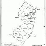 New Jersey Free Map   Printable Map Of New Jersey