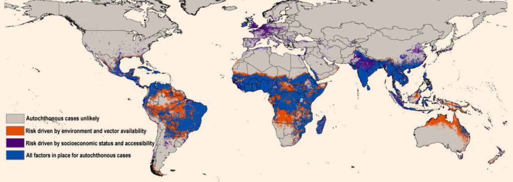 New Map Predicts Spread Of Zika Virus | Medicine | Sci-News - Zika Florida Map