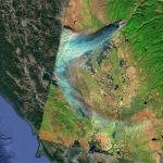 New Satellite View Of Camp Fire As It Burned Through Paradise   Live Satellite Map California