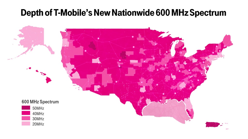 New T-Mobile Upgrade May Boost Your Coverage—If You Have The Right - T Mobile Coverage Map California