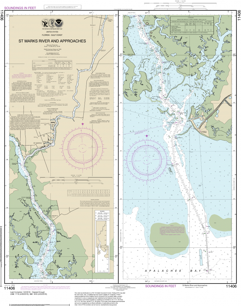 Noaa Nautical Charts In  Format - Florida Marine Maps