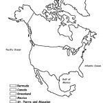 North America Coloring Map Of Countries Homeschooling Geography For   Printable Geography Maps