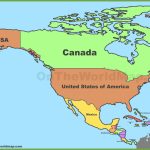 North America Maps | Maps Of North America   Ontheworldmap   North America Political Map Printable