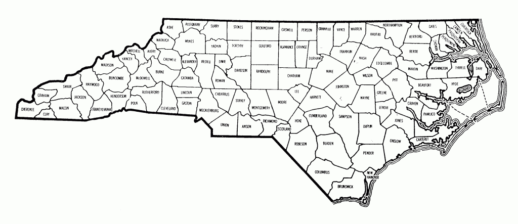 North-Carolina-County-Map-1.gif 3,125×1,352 Pixels | Crafts | North - South Carolina County Map Printable