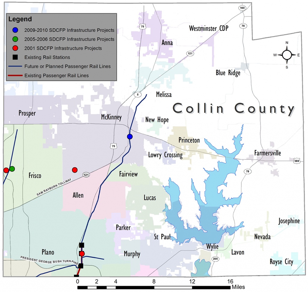 North Central Texas Council Of Governments - Collin County - Collin County Texas Map