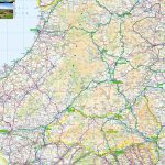 North Wales Offline Map, Including Llandudno, Conwy, Anglesey   Printable Street Map Of Llandudno