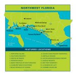 Northwest Floridavacation Guide   Vie Magazine   Northwest Florida Beaches Map