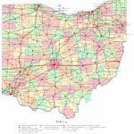 Ohio Printable Map   Printable Map Of Columbus Ohio