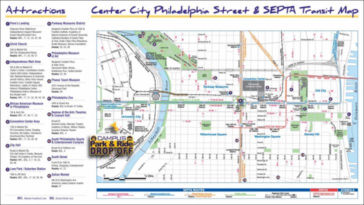 Map Of Old City Philadelphia Printable