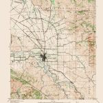 Old Topographical Map   Hollister California 1940   Where Is Hollister California At On A Map