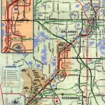Orlando And Kissimmee Florida Map   Orlando Florida • Mappery   Road Map Of Orlando Florida