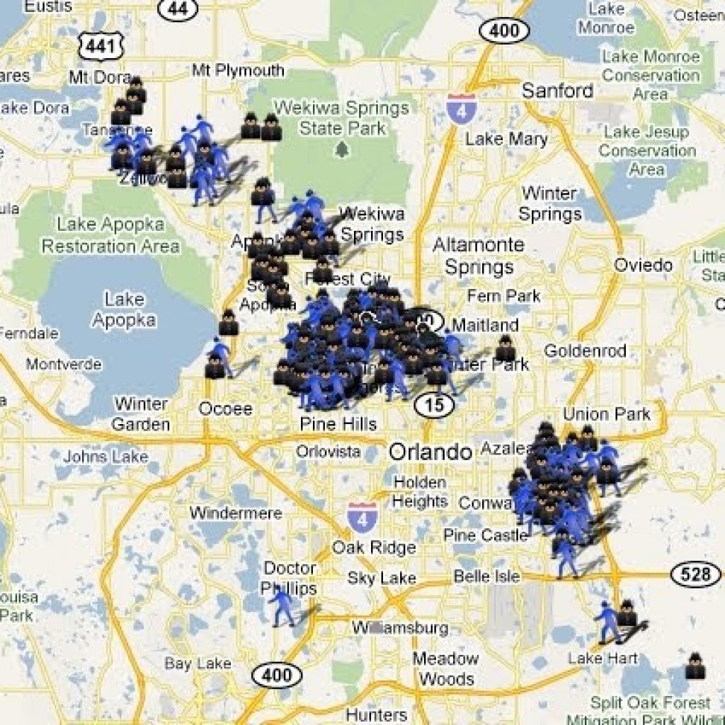 Orlando Crime Map Spotcrime The Public S Spotting In Orange County Fl - Orange County Florida Crime Map
