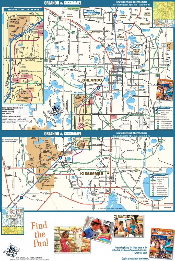 Road Map To Orlando Florida