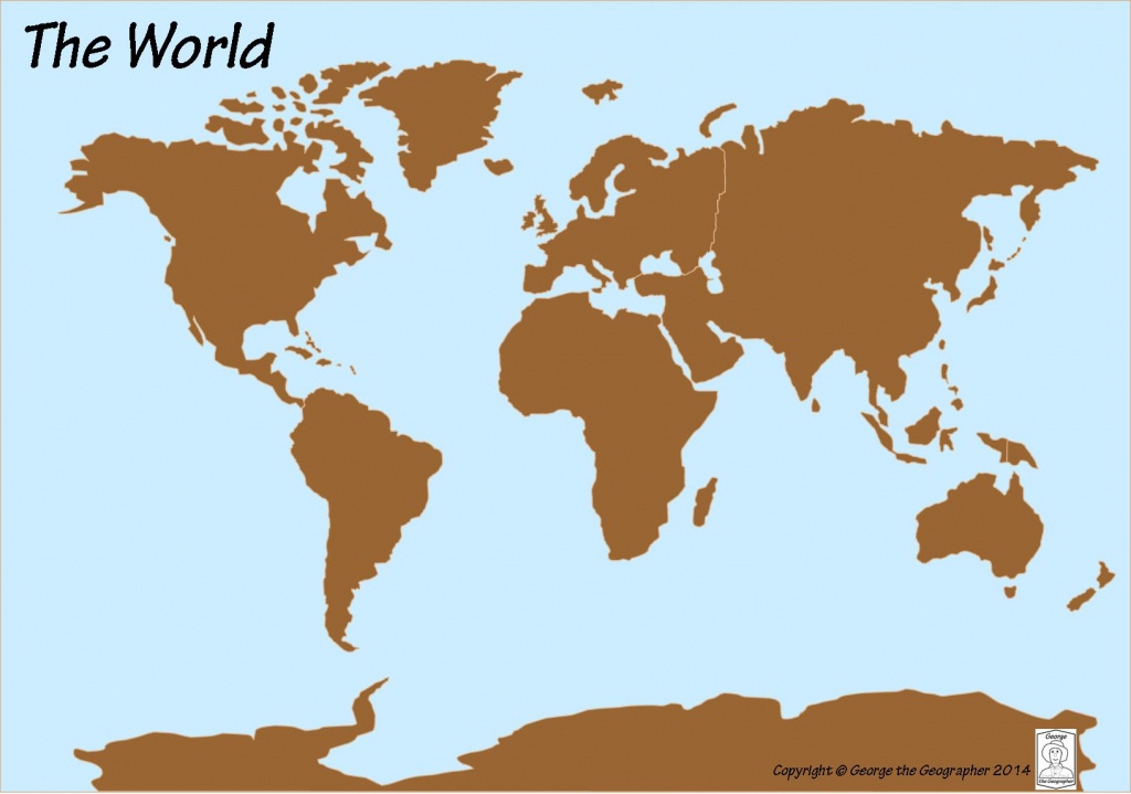 Outline Base Maps - Free Printable World Map Pdf