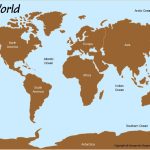 Outline Base Maps   World Map Oceans And Continents Printable