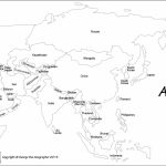 Outline Map Of Asia With Countries Labeled Blank For Passport Club   Blank Map Of Asia Printable