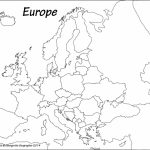 Outline Map Of Europe Political With Free Printable Maps And In   Europe Outline Map Printable