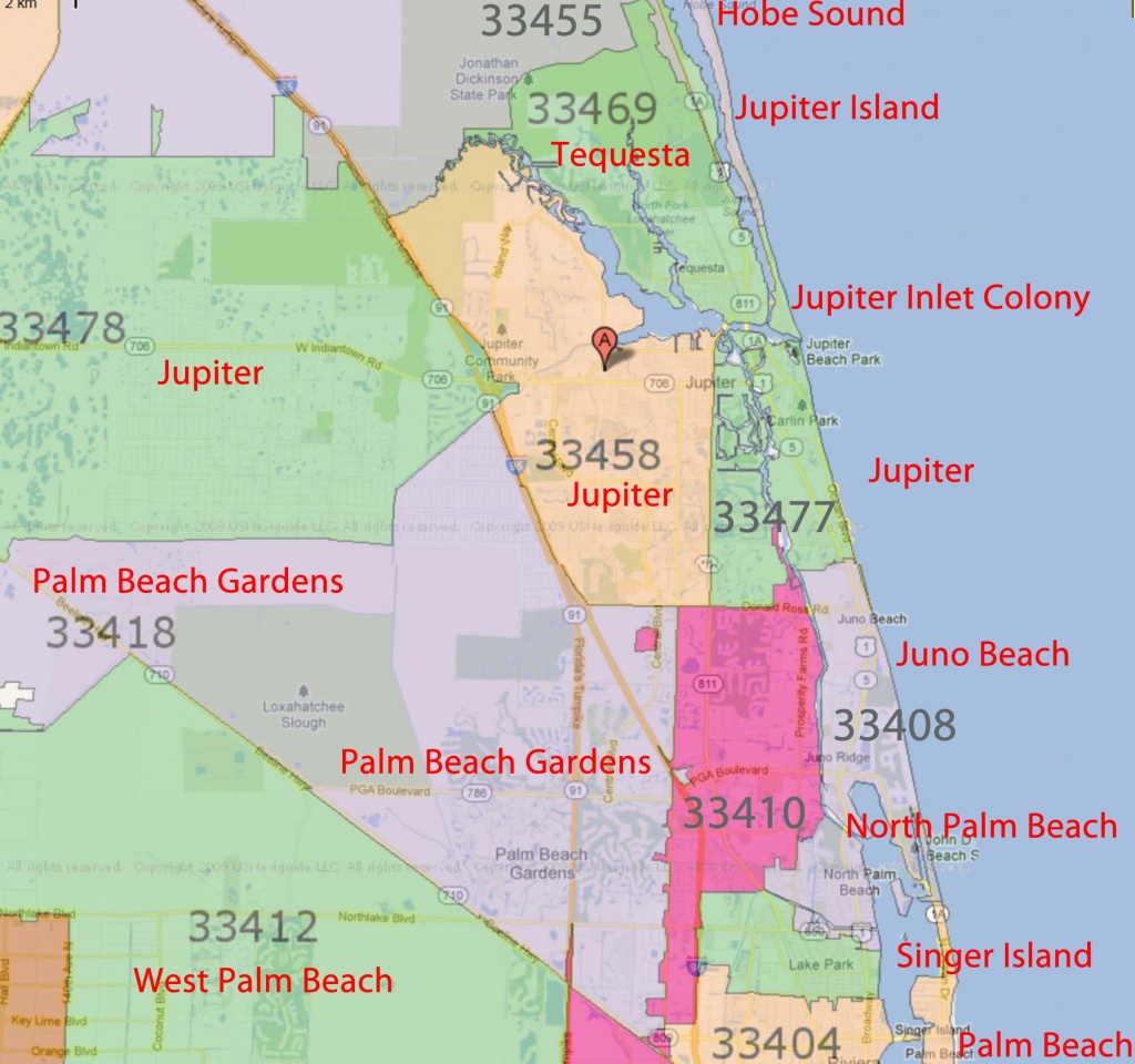 Palm Beach Gardens, Jupiter Florida Real Estatezip Code - Palm Beach Gardens Florida Map