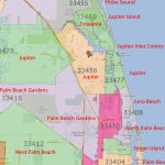 Palm Beach Gardens, Jupiter Florida Real Estatezip Code   Singer Island Florida Map